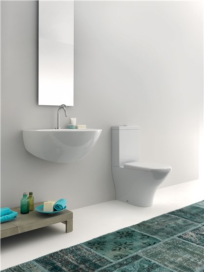 Lavabo 70 sopseso cod 3740, Vaso monoblocco unico cod 3717, Vaso monoblocco unico cod 3781