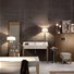 vasca con gambe in frassino scuro cod 3950, Specchio a terra in frassino scuro cod 9182, lavabo con coppia gambe in hemlock cod 3934