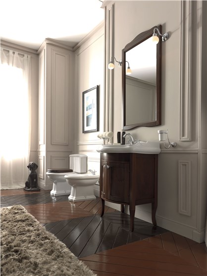 Lavabo 73x45 con colonna cod 1047