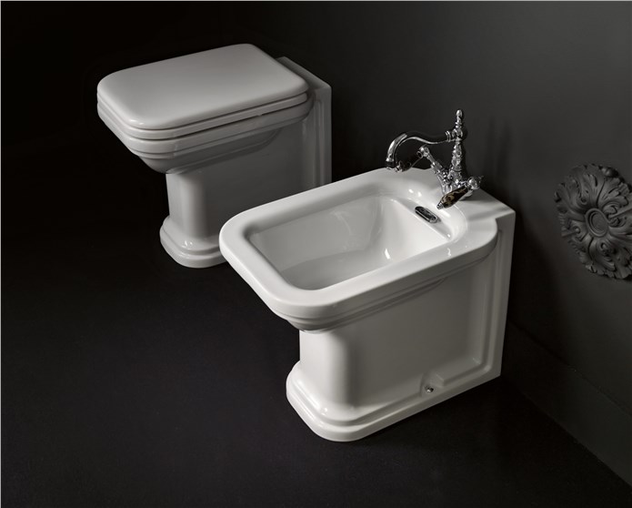 Vaso unico cod 4118, Bidet Monoforo cod 4121, lavabo 100 cod 1