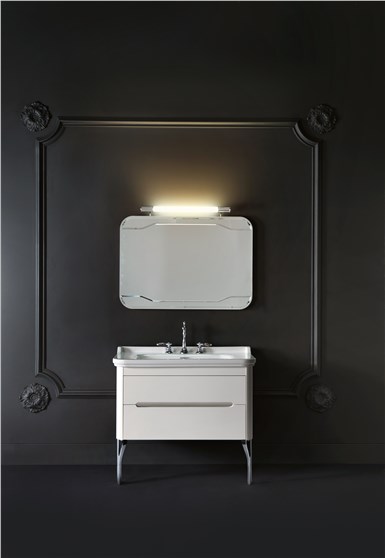 lavabo 100 cod 4142, lavabo 100 con mobile cod 9192